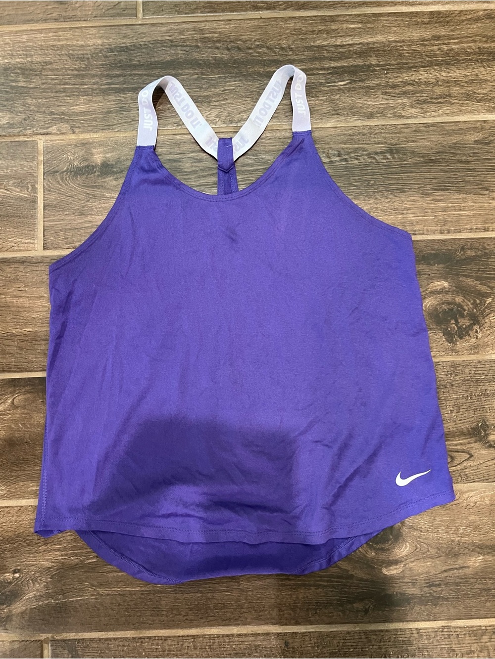 Nike Women's Purple Racerback Tank Top Women’s size L